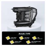 Retails for $338! Full LED Headlight Assembly Set for 2021 2022 2023 GMC Yukon/Yukon XL SLE/SLT OEM Headlamp Replacement LH (Right/Passenger Side)