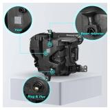 Retails for $338! Full LED Headlight Assembly Set for 2021 2022 2023 GMC Yukon/Yukon XL SLE/SLT OEM Headlamp Replacement LH (Right/Passenger Side)