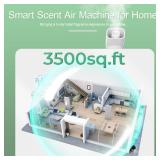 Retails for $180! 2025 Upgraded 3500 Sq.Ft Smart Scent Machine - HVAC System, Whole House Aroma & Hotel Collection Diffuser, Waterless Essential Oil Diffuser for Home, Office, 600ML Capacity, Cold Air
