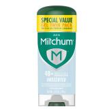 FACTORY SEALED - Mitchum Menâs Triple Odor Protection Antiperspirant & Deodorant Gel, Unscented, 48HR Protection,