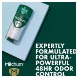 FACTORY SEALED - Mitchum Menâs Triple Odor Protection Antiperspirant & Deodorant Gel, Unscented, 48HR Protection,