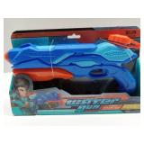 FACTORY SEALED - Blue and Orange Water Blaster Toy Gun