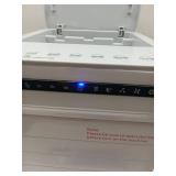 APPEARS NEW - FUFU Cooling Fans Air Conditioner Fan,3 Speed,90Â° Oscillation,7H Timing Humidifier Cooler Evaporative Air Cooler Cooling Fan for Office, Dorm, Room, Outdoor 60W 3 Speed Setting