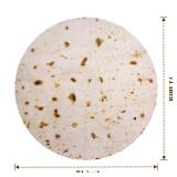 FACTORY SEALED - Joho Burrito Tortilla Taco Blanket 71 inches for Adult Kids, Realistic Tortilla Throw Blanket Funny Gifts for Women Men Teen Boy Girl, Soft Flannel Food Blanket for Christmas Birthday