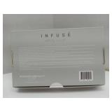 FACTORY SEALED - Infuse Amenity & Accessory Kit | 1 oz Travel Size Shampoo, Conditioner, Lotion, Body Wash, 2 Cleansing Bars, Shave & Dental Sets, Make-Up Remover Wipes, & Vanity Kit | 1 set per case