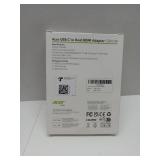 FACTORY SEALED - Acer USB C to Dual HDMI Adapter 4K@60Hz, 4-in-1 HDMI Splitter for Dual Monitors with 100W PD, USB 3.0, Docking Station Dual Monitor Compatible with Acer, MacBook Air/Pro, Dell XPS, HP