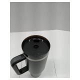 LXDAZSX 40OZ Jack Tumbler Stainless Steel Water Bottle Travel Mug Iced Coffee Cup with Handle Straw Lid Insulated Reusable Hot Cold Beverages Tumbler Frown