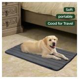 APPEARS NEW - BALANCE Dog Crate Pad, Dog Foam Crate Mat Kennel Pad, Washable Water-Resistant Pet Bed Flat Dogs Cage Mat for XX-Large Dogs