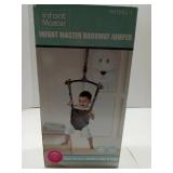 FACTORY SEALED - Infant Master Baby Doorway Jumpers, Sturdy Johnny Jumper w/Adjustable 10.8-23.6" inches Strap, Soft Baby Johnny Bouncer w/Seat Bag, Ideal Gift for Infant, Portable and Easy to Use, Gr