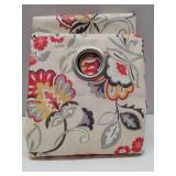 APPEARS NEW - Sun Zero Jorah Botanical Print Thermal Insulated Energy Efficient Grommet Curtain Panel, 40 x 63", Linen