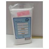 FACTORY SEALED - N&Y HOME Fabric Shower Curtain Liner Solid White with Magnets, Hotel Quality, Machine Washable, 70 x 72 inches for Bathroom