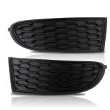 GoaMotors 2pcs Front Bumper Fog Light Lamp Cover Bezel For Dodge Journey 2011-2020, Replaces 68079852AB, 68079853AB