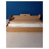 Anovo Flag Pole Kit- Stainless Steel 5 FT Flag Poles with1 Inch Metal 360Â° Rotating Flag Pole Rings Clip, Two-Position Flag Pole Holder Brackets Mounting for Outside House Outdoor Porch(5 FT - Whit