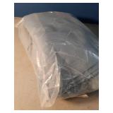 FMFUNCTEX 100% Blackout Curtains for Bedroom, Slate Blue Curtains 84 Inches Long Weave Textured Thermal Insulated Curtains for Living Room, Black Out Drapery Grommet Room Darkening 2 Panels