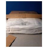 MATBEBY Full Size Mattress Pad - Cooling Breathable Mattress Topper, Quilted Fitted Mattress Protector, Pillow Top Mattress Cover with 8-21\" Deep Pocket, Soft, Machine Washable, White, 54x75 Inches