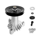 Fourtry 130794 Spindle 153535 Pulley Compatible with Craftsman Mower - Spindle Assembly with Pulley Compatible with Craftsman LT1000 LT2000 DYT4000 42\" Deck Tractor, HU, Poulan Pro Riding Mower
