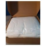 SE SOFTEXLY Muslin Duvet Cover Twin Size, 100% Washed Cotton Duvet Cover Set, Ultra Soft Comforter Cover Linen Like, 2 Pieces Minimalist Gauze Duvet Cover with 1 Pillowcase, 68\"x90\", White