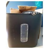 Pre Owned Amazon Basics 8-Sheet Cross Cut Paper Shredder and Credit Card Shredder - Black