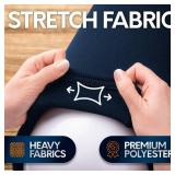 Byllstore Boat Fender Covers | Several Size Options Available | Black & Navy Blue | 1, 2 & 4-Pack | Polyester (2-Pack, Navy Blue, 6â³ x 18â³)