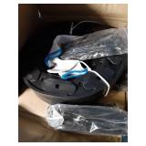 No Dig Landscape Edging 2\" x 33FT Kit, Plastic Edging for Landscaping with 100 Spikes, for Garden, Lawn, Flower Beds and Yard, Black