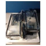 Dusk to Dawn Outdoor Lighting Fixtures - Sensor Exterior Lights, Black Porch Lights, Waterproof Wall Lanterns for Garage, Front Door