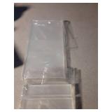 ONE PACK IEEK Acrylic Dollar Bill Display Case Dollar Frame Clear Paper Money Holders Currency Ticket Protector Paper Money Frame for Bill Collectors,7.3 x 3.5 Inch