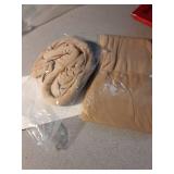 TWO PACK WAJIAFAR Sheer Tights for Women 30D Control Top Pantyhose High Waist Compression Leggings with Footless 2 Pairs