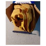 MIULEE Pack of 2 Decorative Linen Pillow Covers Boho Farmhouse Modern Soft Accent Throw Pillows Neutral Cushion Covers for Sofa Couch Bed Living Room Home Decor, 20x20 Inch Yellow