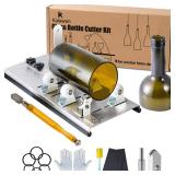 Kalawen Glass Bottle Cutter, Upgrade Bottle Cutter & Glass Cutter Kit for Bottles, Wine Glass Bottle Cutter Tool to Cut Bottles Wine Beer Liquor Whiskey Champagne (Only for Round Bottles)