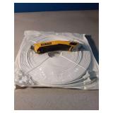 DEFACE Cat 8 Ethernet Cable 100 Ft Cat8 Internet Cable Flat Gigabit High Speed Shielded RJ45 LAN Cable White