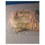 PRETTYGARDEN Wedding Guest Dresses for Women 2025 Summer Formal Gala Maxi Dress Ruffle Mermaid Cocktail Long Dresses(Khaki,Medium)