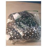 B2prity One Piece Swimdress Swimsuit for Women Tummy Control Wrap Swim Dress Modest Ruched Skirt Bathing Suit Polka Dots