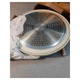 SENSARTE Nonstick Crepe Pan with Spreader, 10-Inch Natural Ceramic Coating Dosa Pan Pancake Flat Skillet Tawa Griddle with Stay-Cool Handle, Induction Compatible (White)