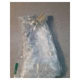 Ravinte 1 Pack Black Cabinet Pulls 5 Inch Square Cabinet Handles Matte Black Kitchen Hardware for Cabinet Drawer Pulls Come with Screwdriver