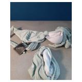 ZAFUL 2025 Cheeky Bikini Sets for Women High Cut Swimsuit Textured Ribbed Bikini Thong Bathing Suit Light Blue M