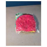 popvil Red Color Block One Piece Bathing Suit for Women V Neck Swimsuit Plunge Shell Trim Swimwear Tie Back M