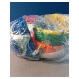 Deekin 6 Pcs Operation Christmas Deflated Soccer Ball with Pump Official Outside Sport Soccer Machine Stitched Ball for Indoor Sport Training Practice Birthday Gift for Child Adult(Size 5)