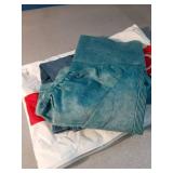 ONLY TWO MISSING PINK ATHVOTAR Workout Gym Biker Shorts Women: High Waisted Seamless Sports Running Butt Lifting Shorts Sets Washed Navy/Washed Turquoise/Washed Rose M