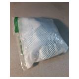 ZAFUL Layered Ruffle Bikini for Women High Waisted Bikini Sets Spaghetti Bandeau Swimsuits Padded Bathing Suit Blued Strip M