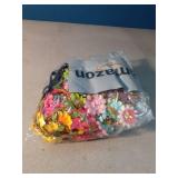 Chunyin 24 Pieces Multicolor Flower Headbands for Women Floral Flower Crown Hippie with Adjustable Elastic Hair Band Hair Accessories for Festival Wedding Party(Vivid)