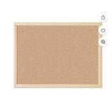 Brands Cork Bulletin Board with Oak Frame