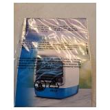 Turbo Chill Desktop Evaporative Space Cooler with LED Nightlight