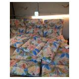 20 in. W x 20 in. D High Back Universal Outdoor Cushion in Bahama (Set of 6) - Retail: $264