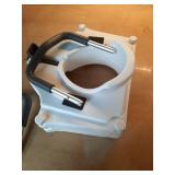 Bath SafetyRaised Toilet Seat Product Description: Elev.Toilet Seat w/ RemArms,RTL,1 EA