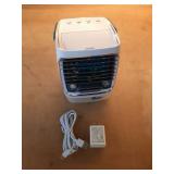 Turbo Chill Desktop Evaporative Space Cooler with LED Nightlight