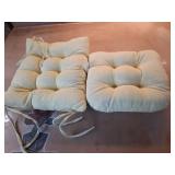 Klear Vu Gripper Non-Slip Omega 2-Piece Rocking Chair Cushion Set  Yellow - Retail: $50