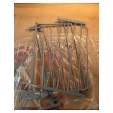 Regalo Extra Wide Easy Step Metal Walk Through Baby Gate - Platinum - Retail: $71