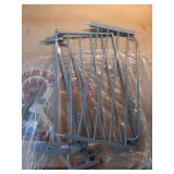 Regalo Extra Wide Easy Step Metal Walk Through Baby Gate - Platinum - Retail: $71