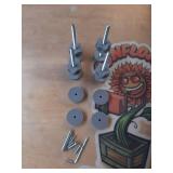 Regalo Extra Wide Easy Step Metal Walk Through Baby Gate - Platinum - Retail: $71