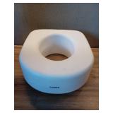 Carex Raised Toilet Seat - White